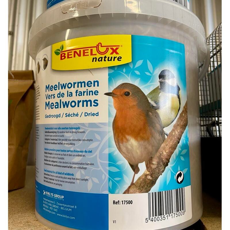 BENELUX Nature Meelwormen 1,8kg