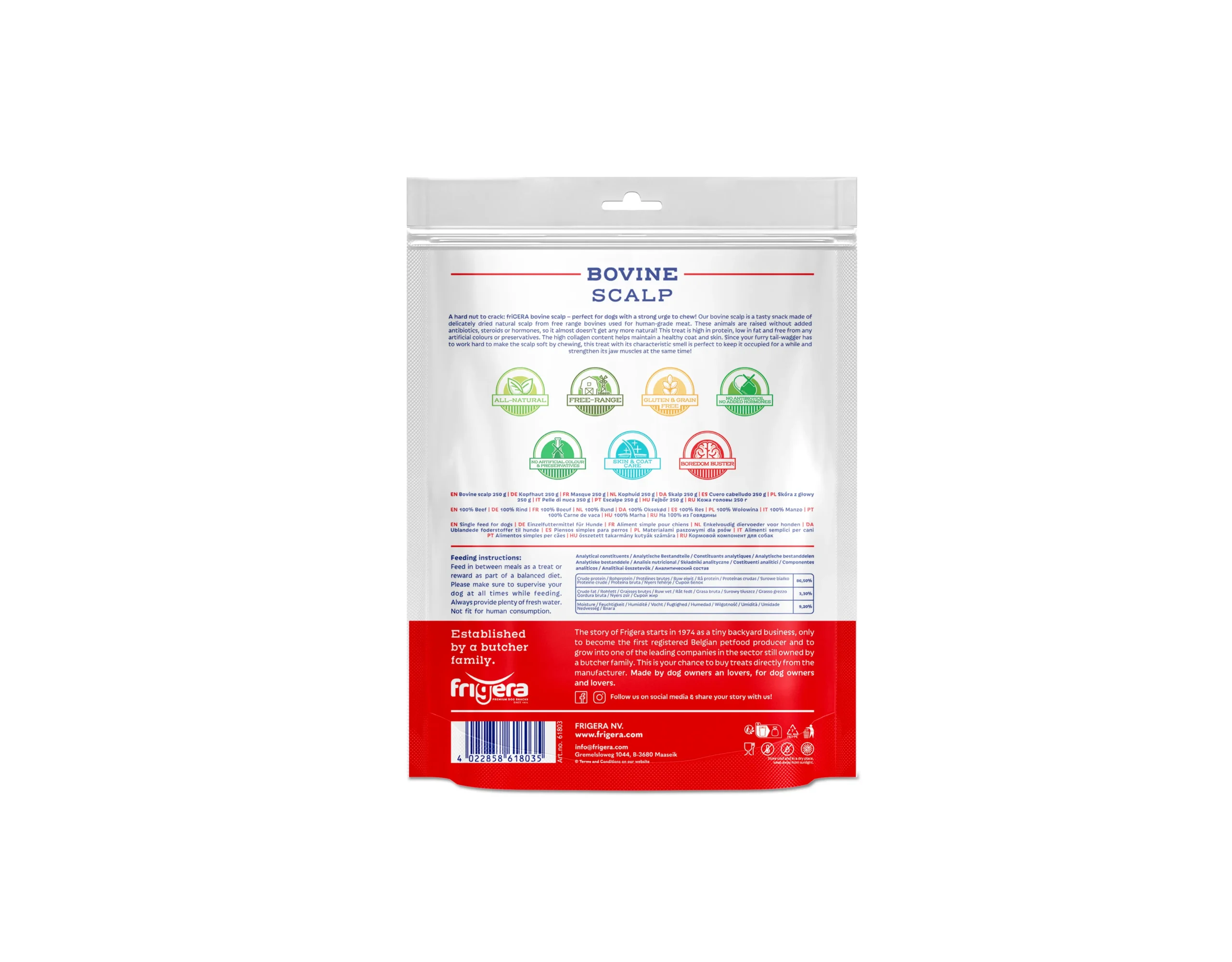 Frigera Bovine Scalp 250g - Afbeelding 3