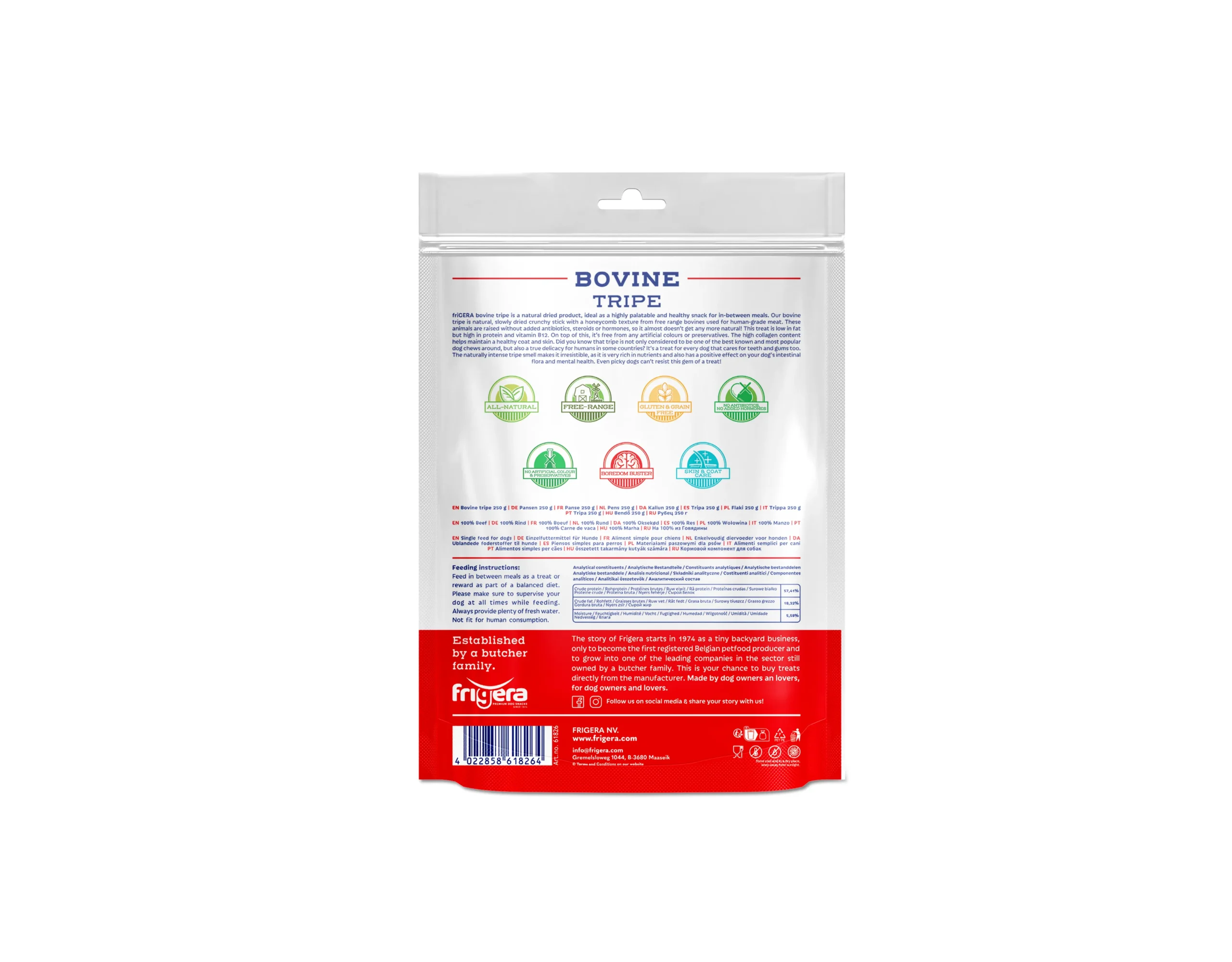 Frigera Bovine Tripe 250g - Afbeelding 2