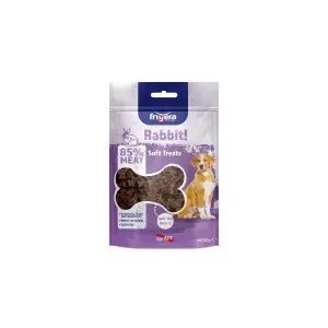 Frigera Semi Moist Soft Treats Gluten Free High Meat Rabbit 165g